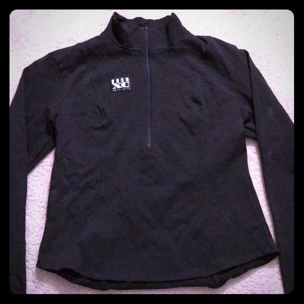 Women’s black running jacket